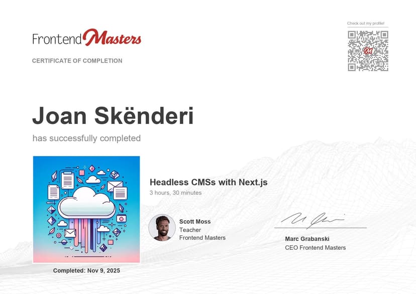Headless CMSs with Next.js