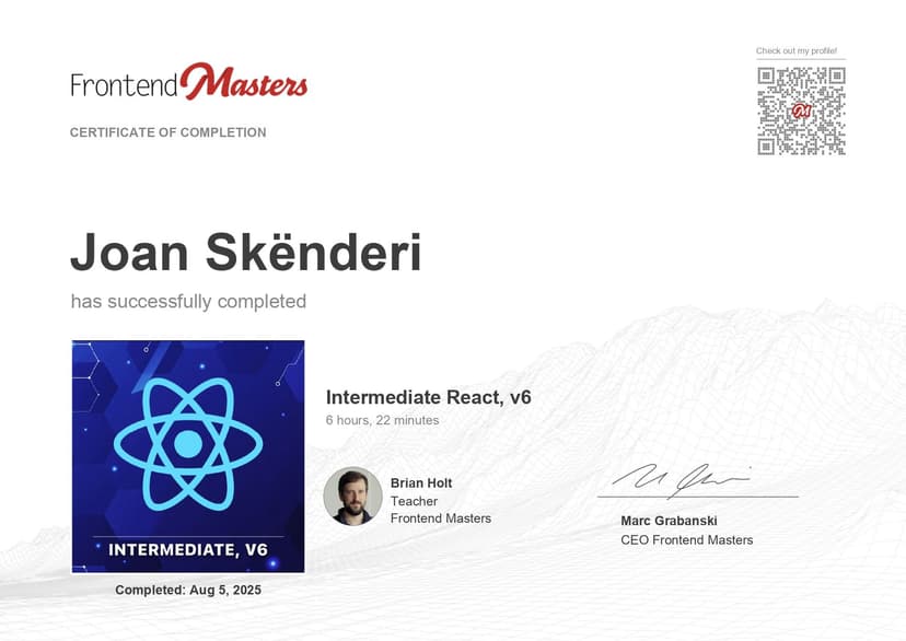 Intermediate React