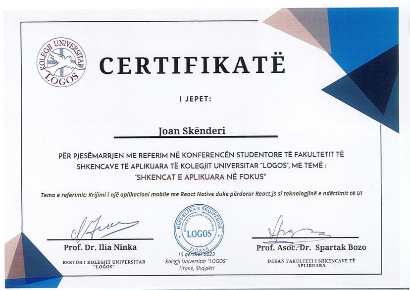 Applied Sciences in Focus